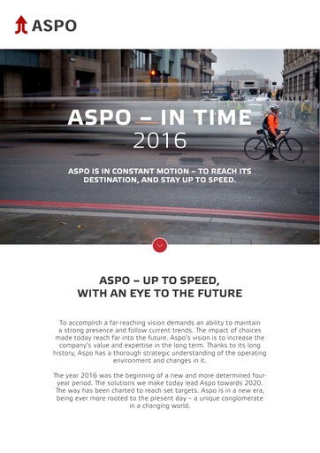 Thumbnail Aspo Oyj Annual Report 2016