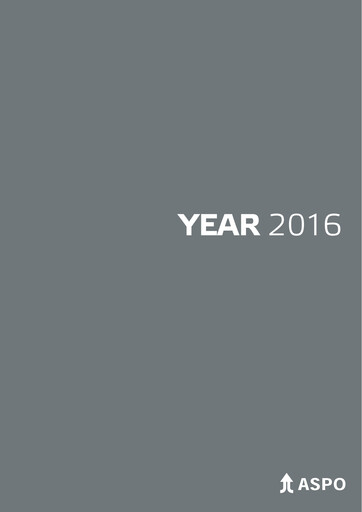 Vorschaubild Aspo Oyj Finanzmitteilung 2016
