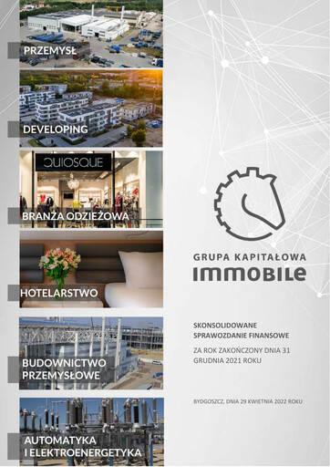 Thumbnail Grupa Kapitałowa Immobile Financial Statement 2021