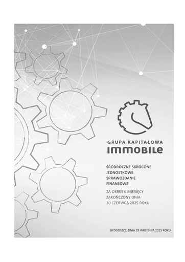 Thumbnail Grupa Kapitałowa Immobile Financial Statement 2025-h1