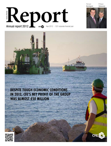 Thumbnail Compagnie d'Entreprises CFE Annual Report 2012