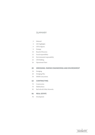 Thumbnail Compagnie d'Entreprises CFE Annual Report 2015