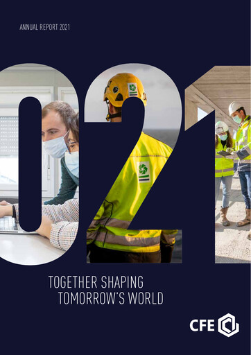 Thumbnail Compagnie d'Entreprises CFE Annual Report 2021