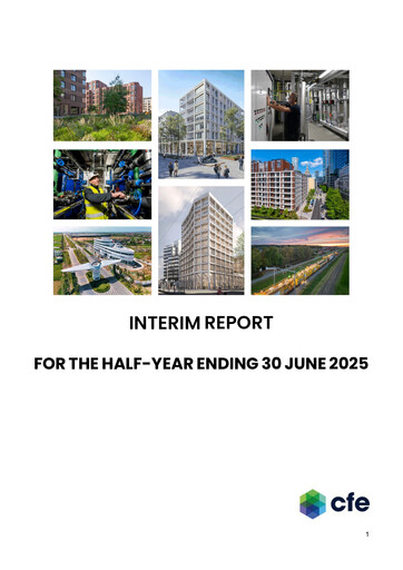 Thumbnail Compagnie d'Entreprises CFE Half-year Report 2025-h1
