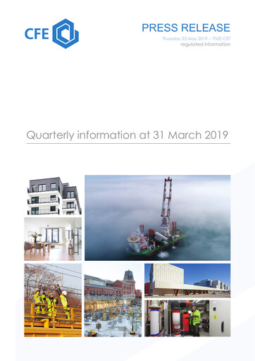 Thumbnail Compagnie d'Entreprises CFE Quarterly Report 2019-q1