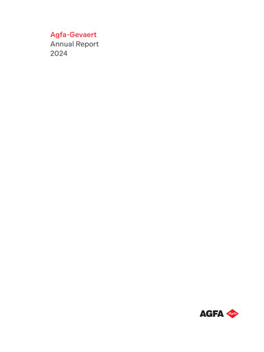 Thumbnail Agfa-Gevaert Annual Report 2024