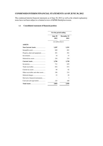 Thumbnail Agfa-Gevaert Half-year Report 2012-h1