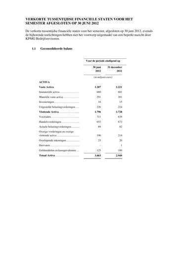 Vorschaubild Agfa-Gevaert Halbjahresbericht 2012-h1
