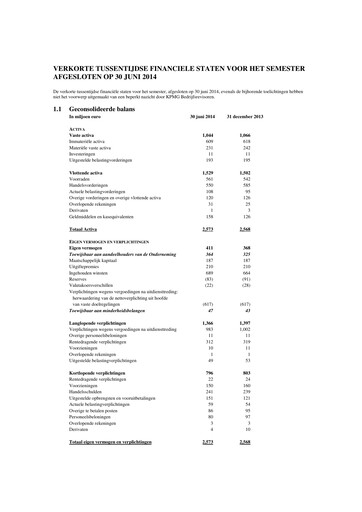 Vorschaubild Agfa-Gevaert Halbjahresbericht 2014-h1