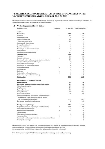 Vorschaubild Agfa-Gevaert Halbjahresbericht 2019-h1