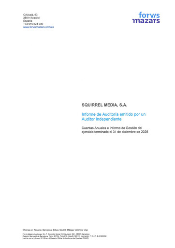 Thumbnail Squirrel Media Financial Statement 2025