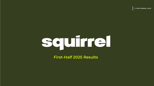 Thumbnail Squirrel Media Half-year Report 2025