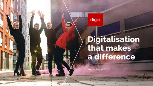 Thumbnail Digia Oyj Annual Report 2020