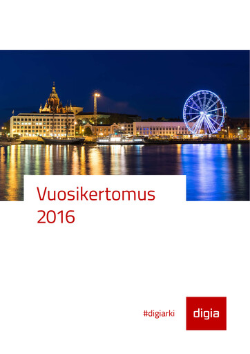 Thumbnail Digia Oyj Annual Report 2016