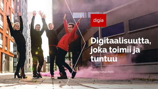 Thumbnail Digia Oyj Annual Report 2020