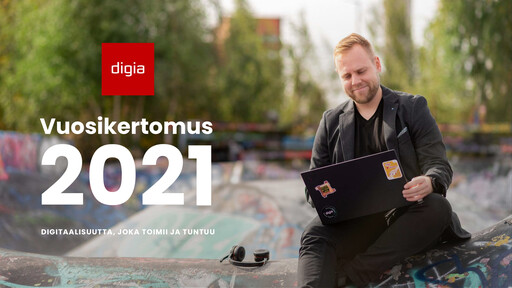 Thumbnail Digia Oyj Annual Report 2021