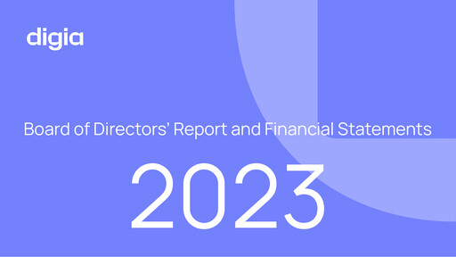 Thumbnail Digia Oyj Financial Statement 2023
