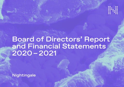 Thumbnail Nightingale Health Financial Statement 2020-2021