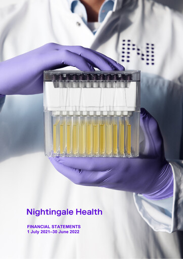 Thumbnail Nightingale Health Financial Statement 2021-2022