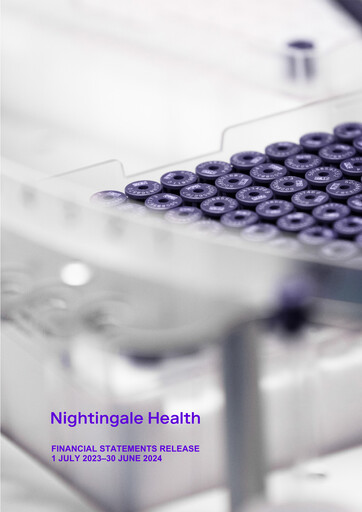 Thumbnail Nightingale Health Financial Statement 2023-2024