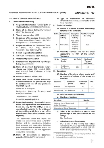 Thumbnail DLF ESG Report 2025-2026