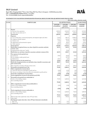 Thumbnail DLF Quarterly Report 2026-q1
