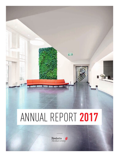 Thumbnail Roularta Media Group Annual Report 2017