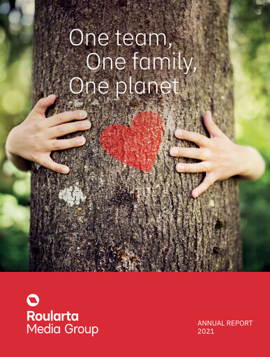 Thumbnail Roularta Media Group Annual Report 2021