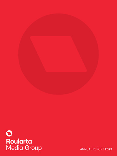 Thumbnail Roularta Media Group Annual Report 2023