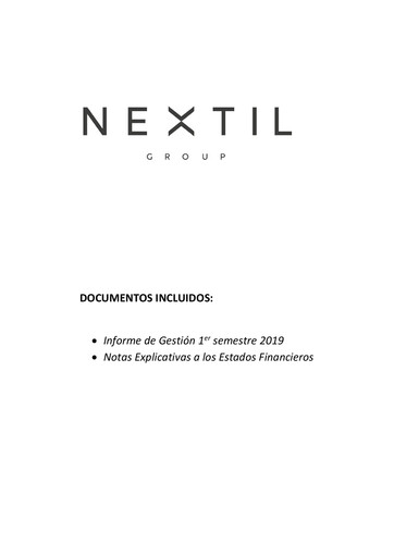 Thumbnail Nueva Expresión Textil Half-year Report 2019-h1