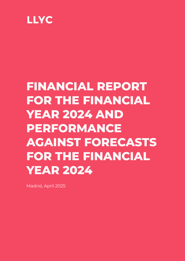 Thumbnail Llorente & Cuenca Financial Report 2024