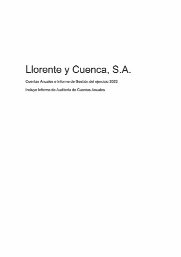 Thumbnail Llorente & Cuenca Financial Statement 2023