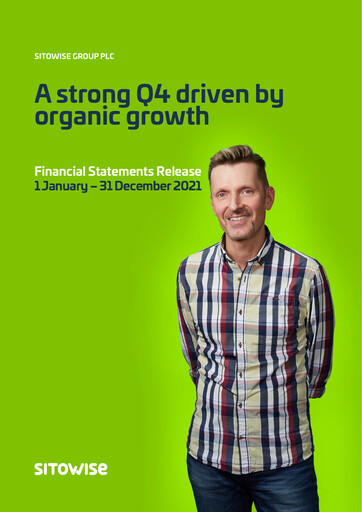 Vorschaubild Sitowise Group Oyj Finanzmitteilung 2021