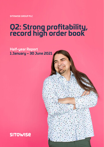 Thumbnail Sitowise Group Oyj Half-year Report 2021-h1