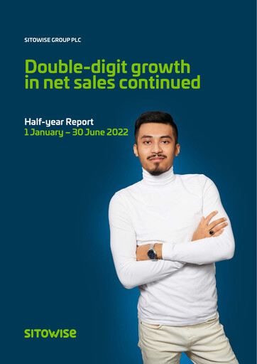 Thumbnail Sitowise Group Oyj Half-year Report 2022-h1