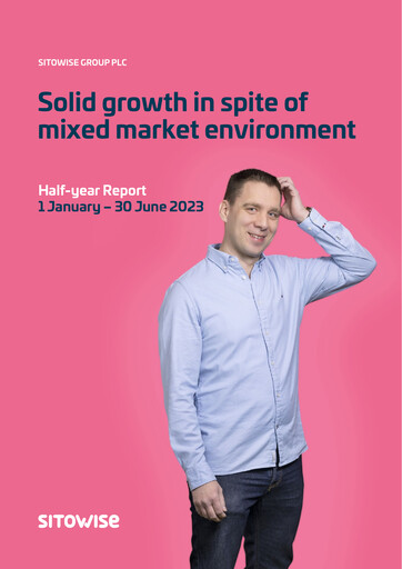 Thumbnail Sitowise Group Oyj Half-year Report 2023-h1
