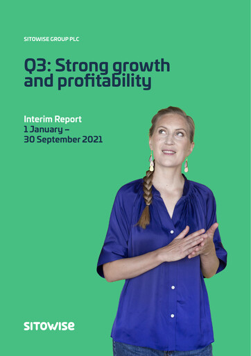 Vorschaubild Sitowise Group Oyj Quartalsbericht 2021-q3