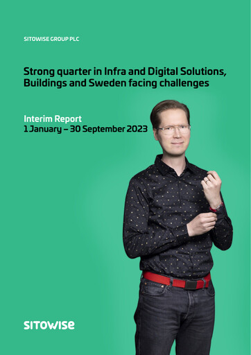 Vorschaubild Sitowise Group Oyj Quartalsbericht 2023-q3
