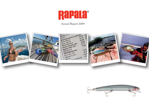 Thumbnail Rapala VMC Corporation Annual Report 2009
