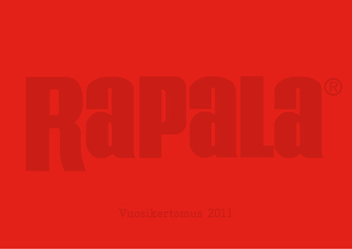 Thumbnail Rapala VMC Corporation Annual Report 2011