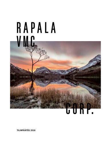 Thumbnail Rapala VMC Corporation Financial Statement 2018