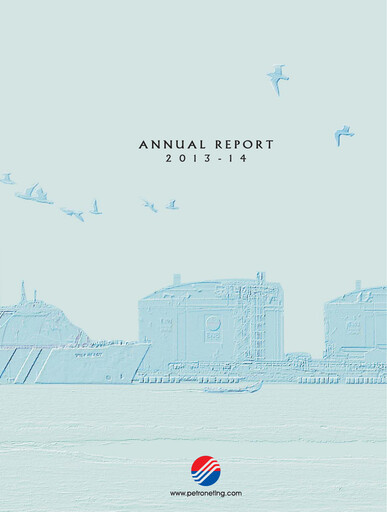 Thumbnail Petronet LNG
 Annual Report 2013-2014
