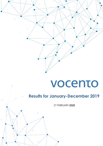 Thumbnail Vocento Financial Report 2019