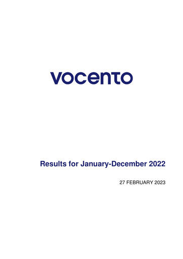Thumbnail Vocento Financial Report 2022