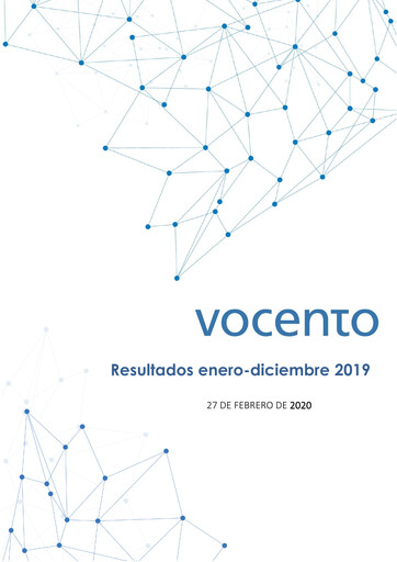 Thumbnail Vocento Financial Report 2019