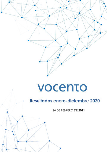 Thumbnail Vocento Financial Report 2020