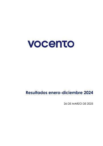 Thumbnail Vocento Financial Report 2024