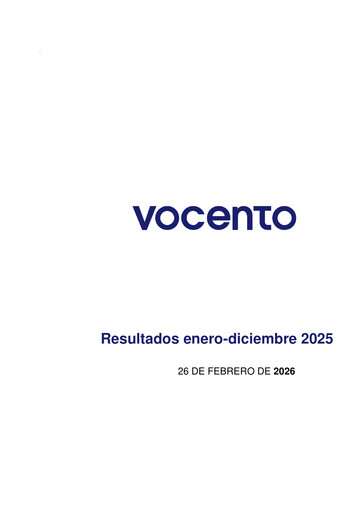 Thumbnail Vocento Financial Report 2025
