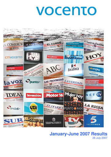 Thumbnail Vocento Half-year Report 2007-h1