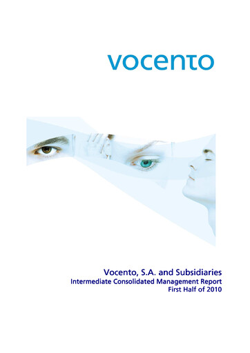Thumbnail Vocento Half-year Report 2010-h1